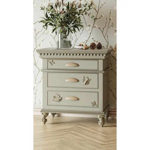 Vintage wooden furniture part from oak - 3